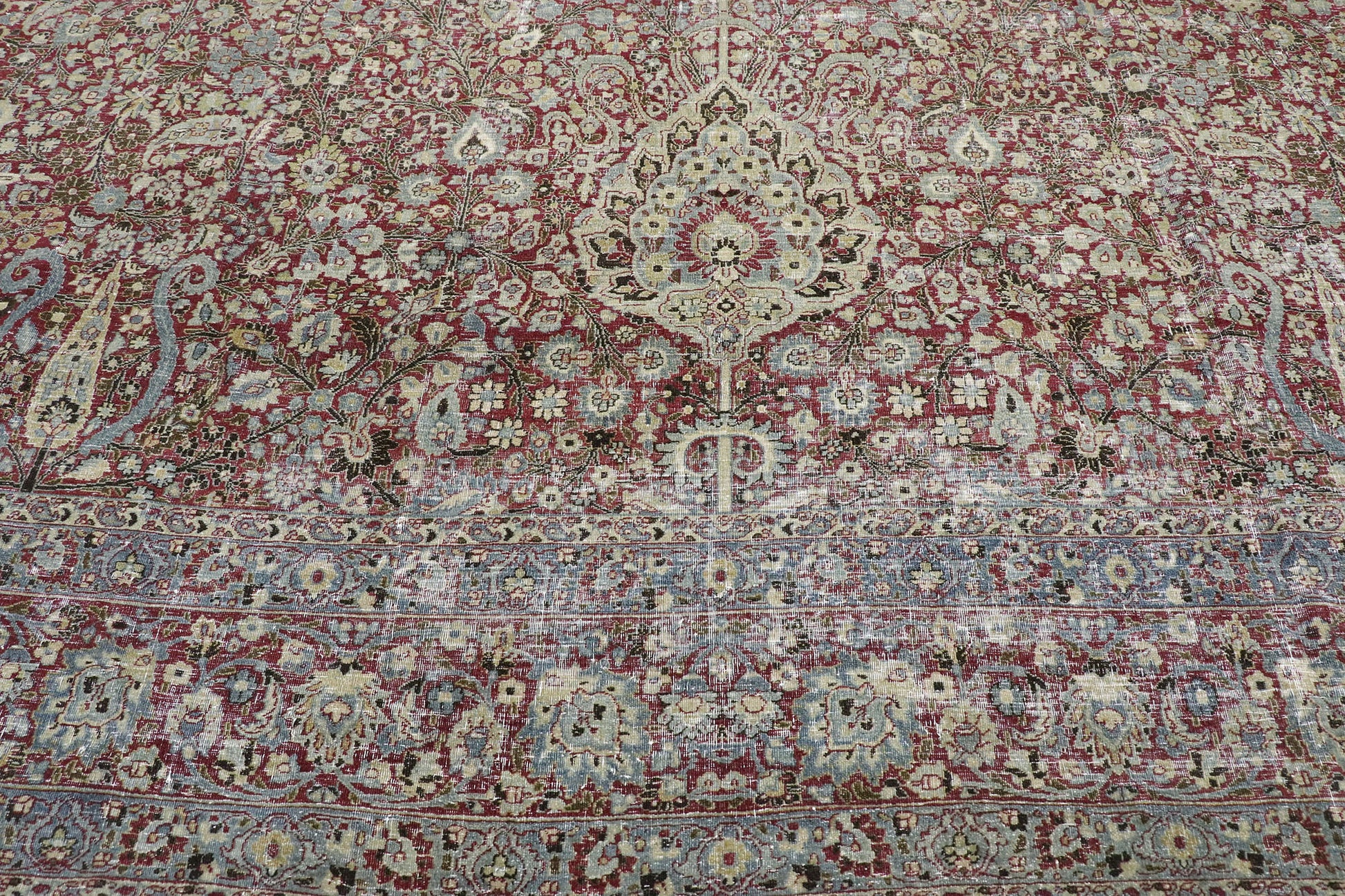 12 x 16 Antique Persian Kerman Rug 51527