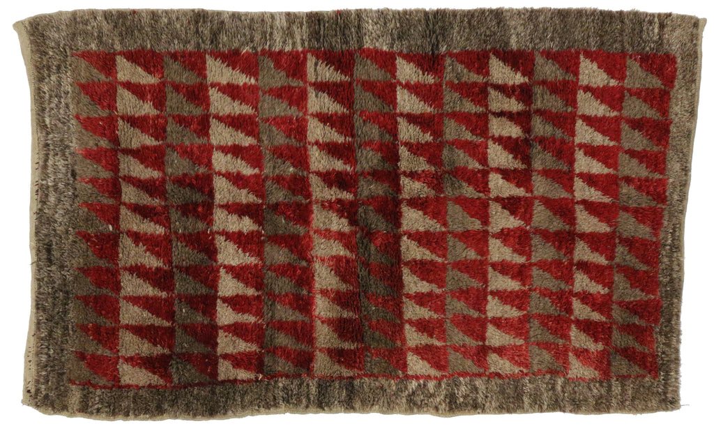 3 x 6 Vintage Turkish Tulu Rug 51555