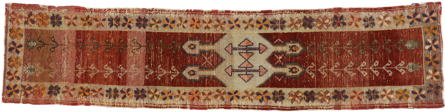 2 x 9 Vintage Turkish Oushak Runner 51559