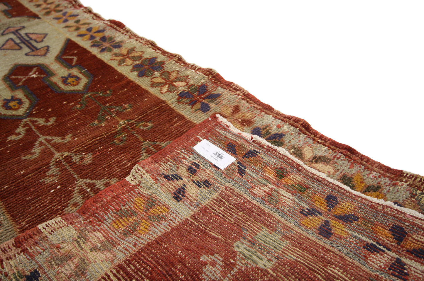 2 x 9 Vintage Turkish Oushak Runner 51559