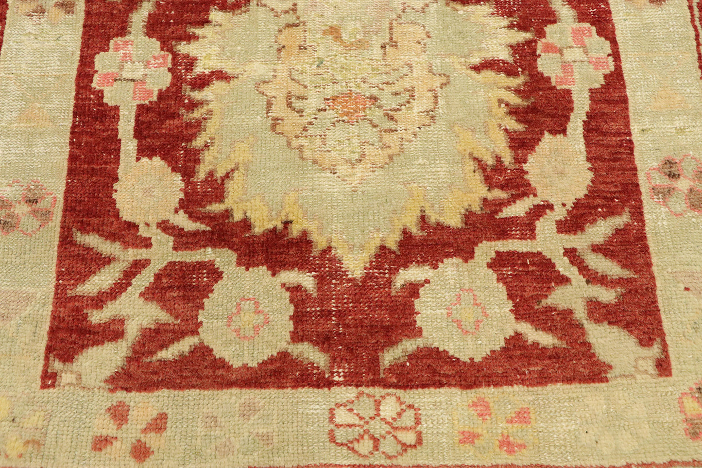 3 x 4 Vintage Oushak Rug 51567