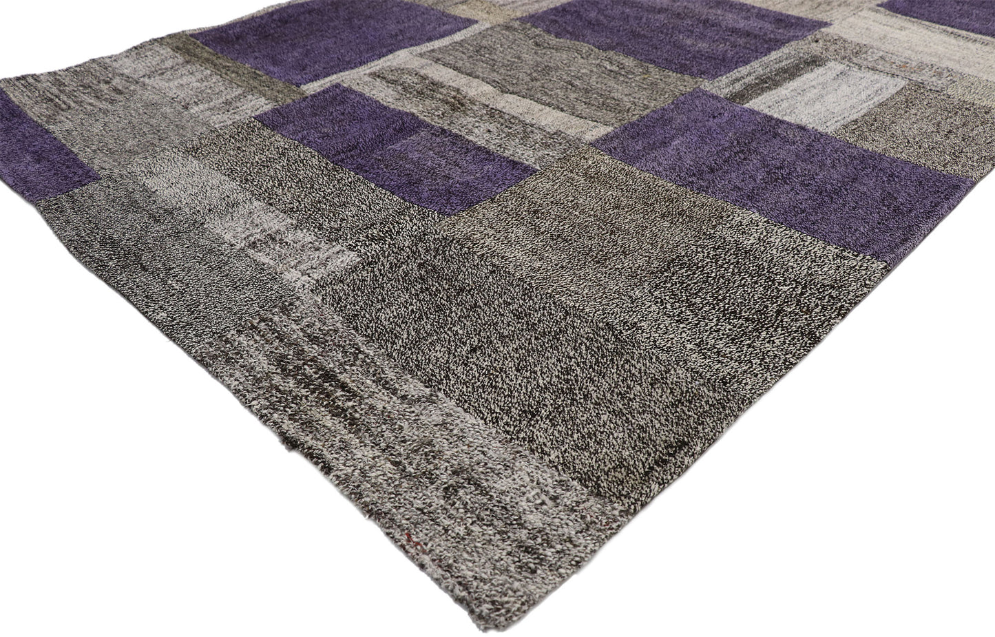 4 x 6 Vintage Turkish Patchwork Rug 51583