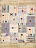6 x 6 Vintage Turkish Patchwork Rug 51584