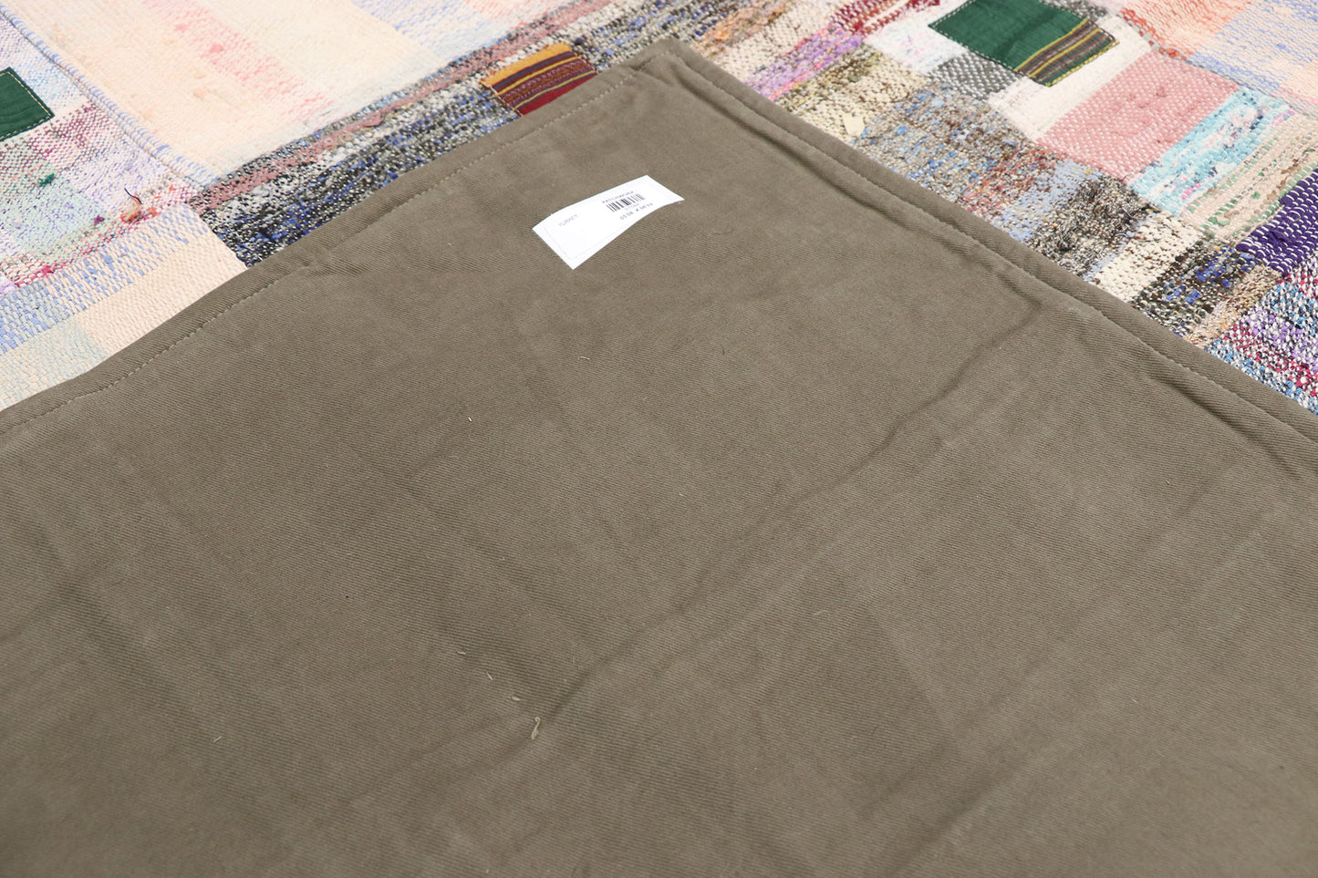 6 x 6 Vintage Turkish Patchwork Rug 51584