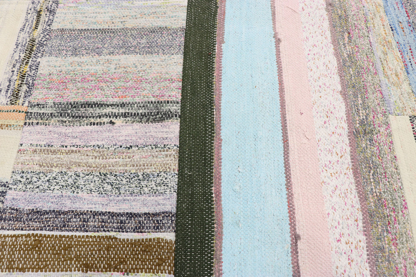5 x 6 Vintage Turkish Patchwork Rug 51585