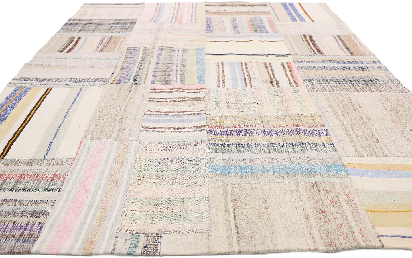 6 x 9 Vintage Patchwork Kilim Rug 51586