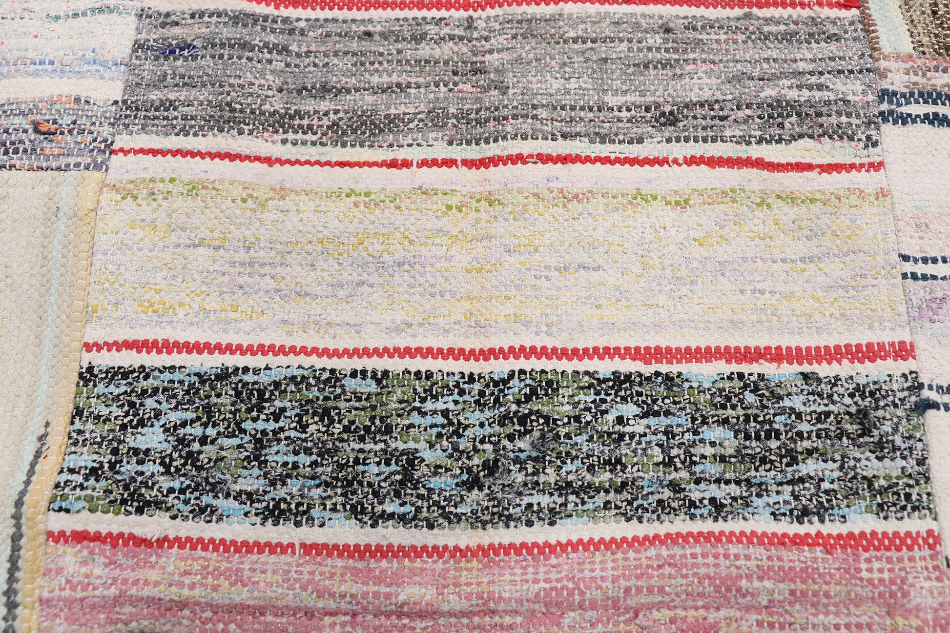 4 x 5 Vintage Turkish Patchwork Rug 51588