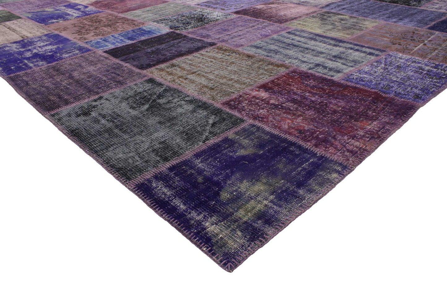 14 x 14 Vintage Patchwork Custom Rug 51594