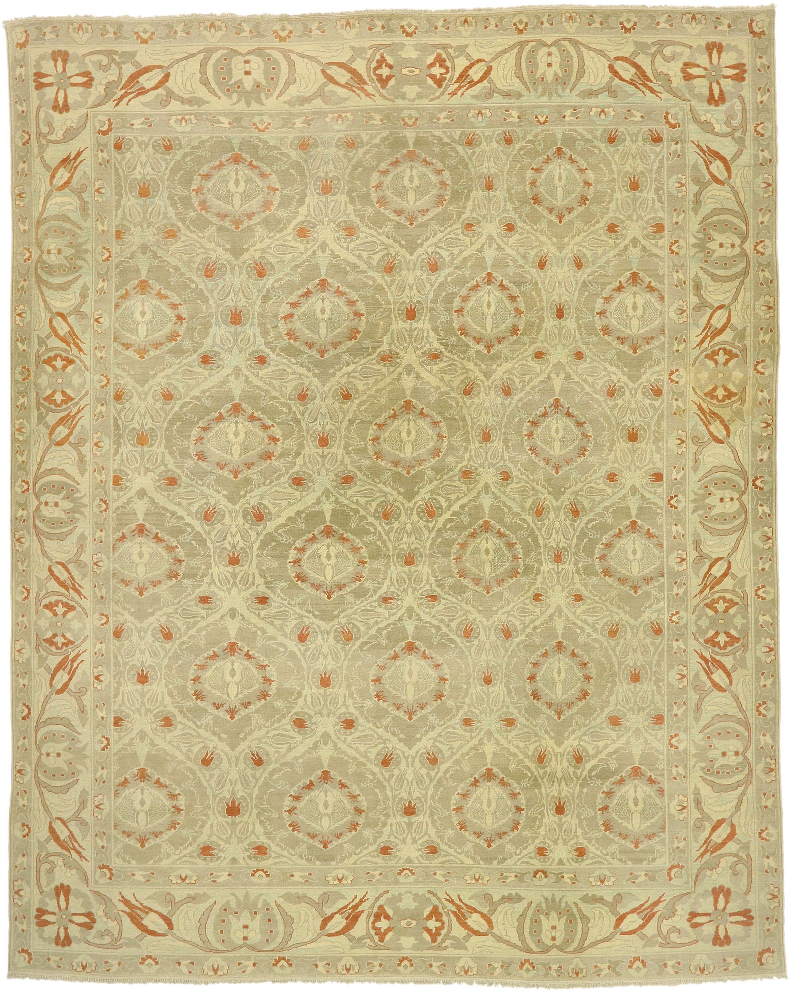 14 x 17 Turkish Oushak Rug 51596
