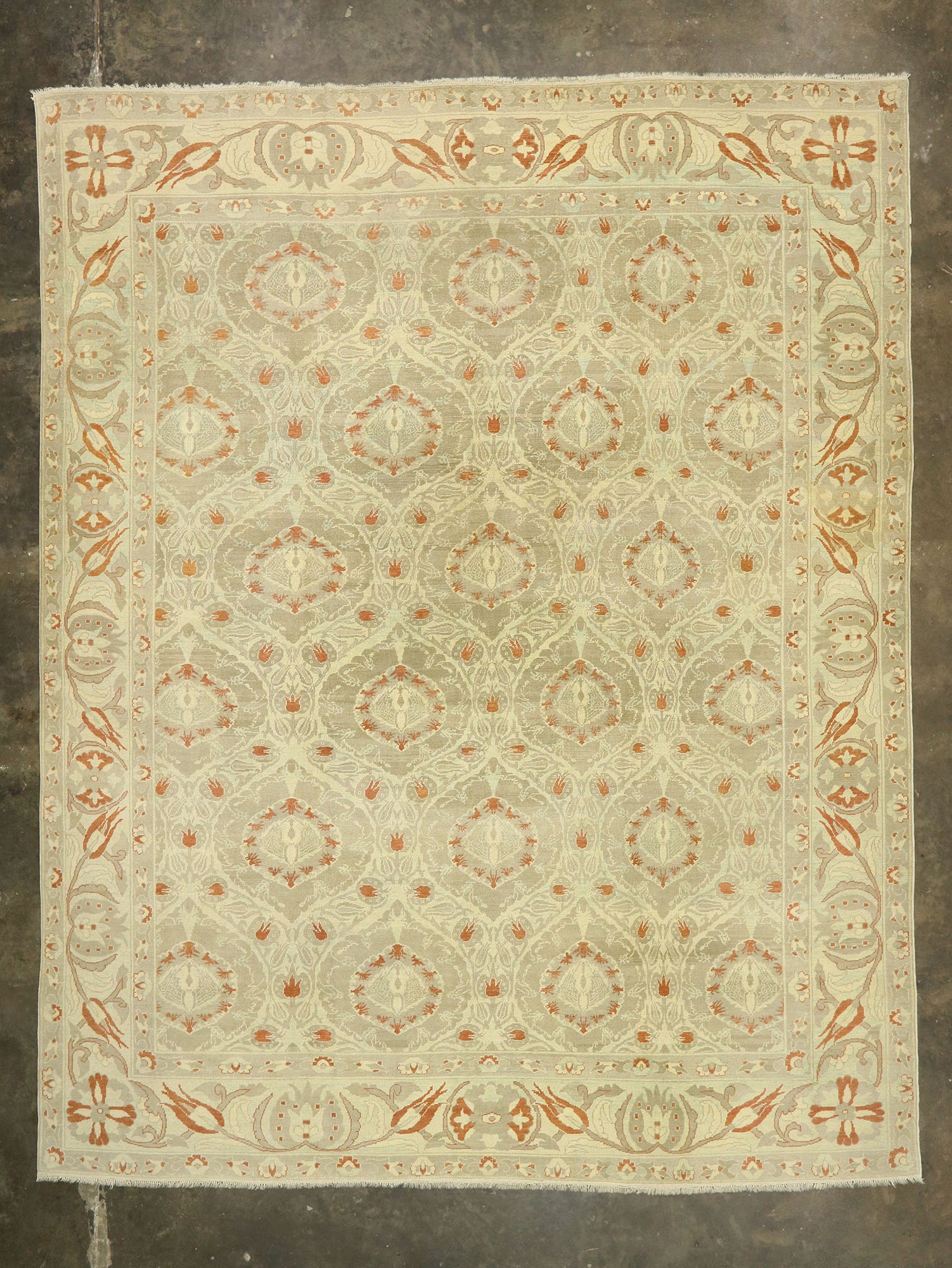 14 x 17 Turkish Oushak Rug 51596