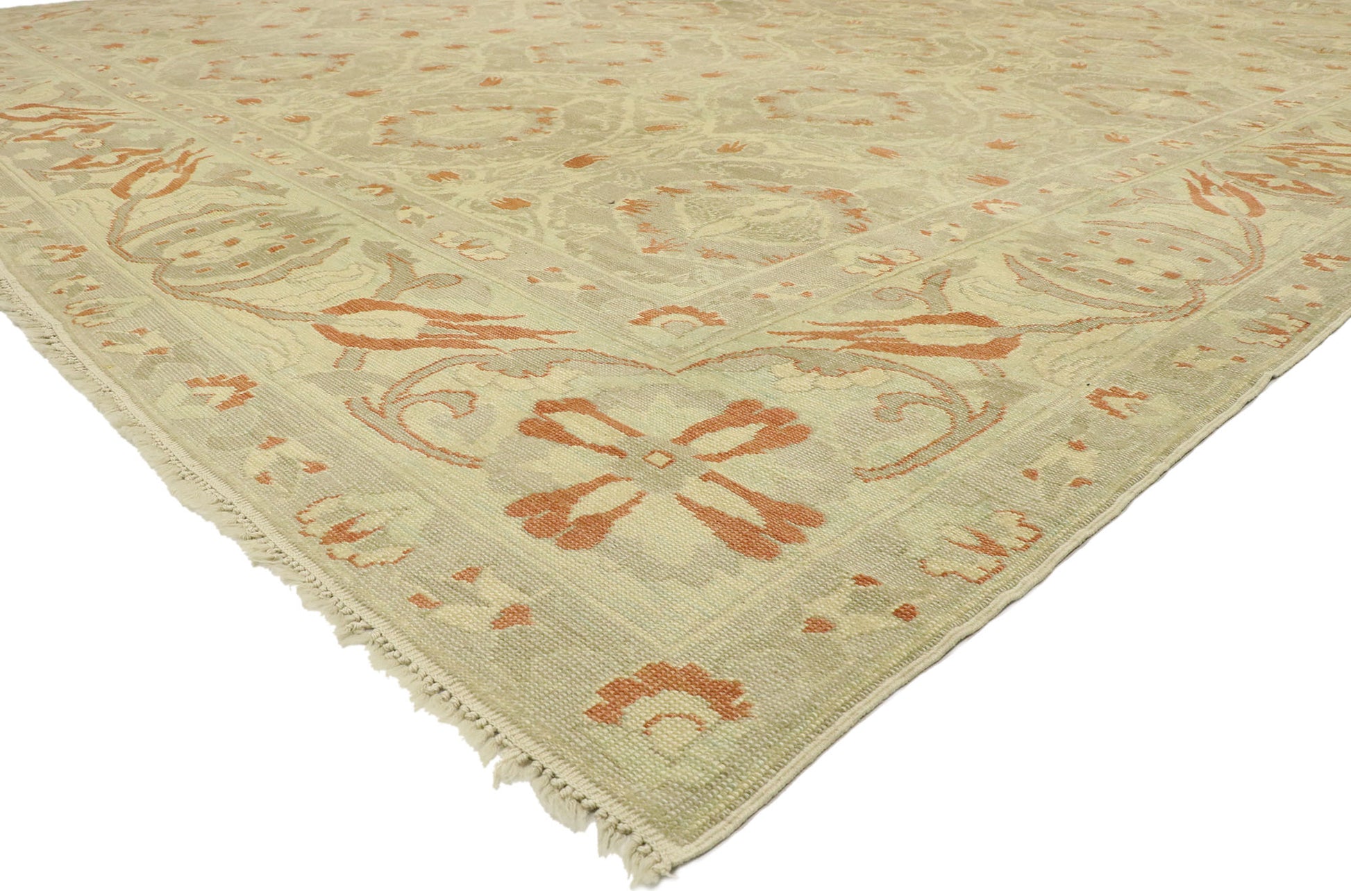 14 x 17 Turkish Oushak Rug 51596