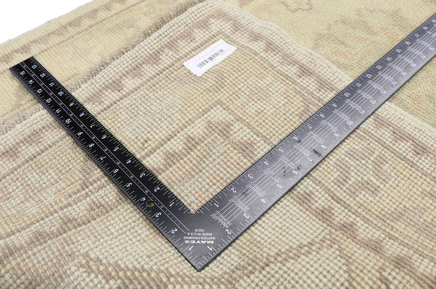 3 x 13 Neutral Turkish Oushak Runner 51621