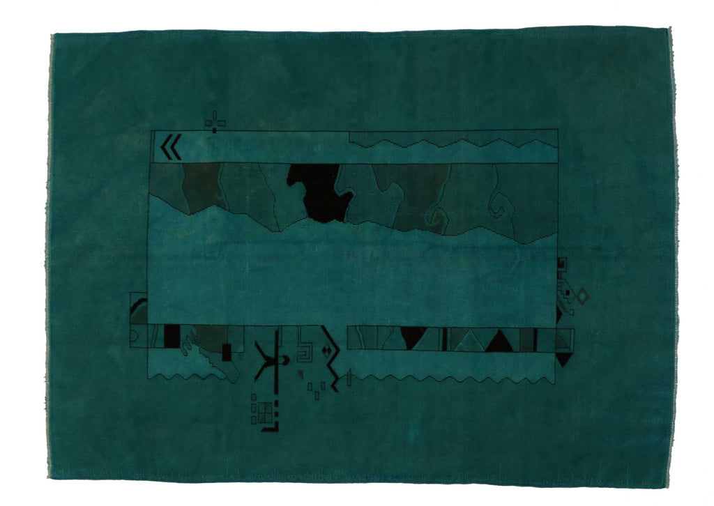 6 x 8 Vintage Turkish Overdyed Rug 51639