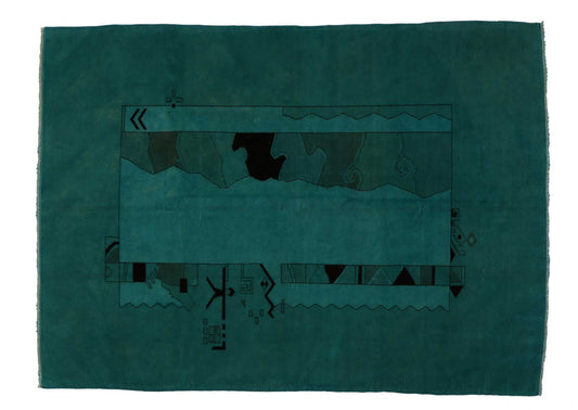 6 x 8 Vintage Turkish Overdyed Rug 51639