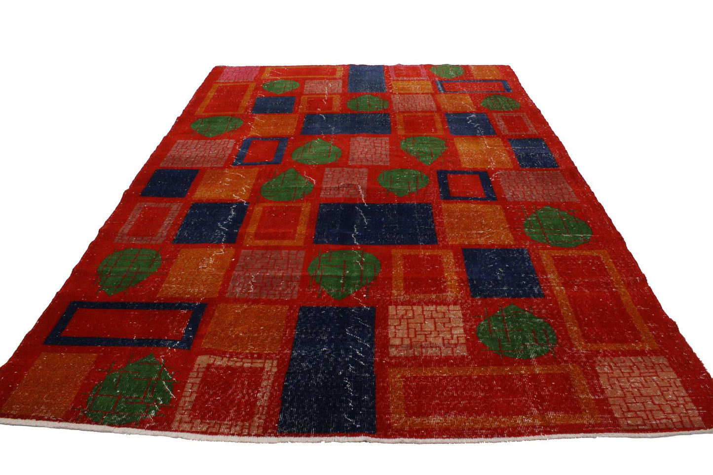 7 x 10 Zeki Muren Vintage Sivas Rug 51650