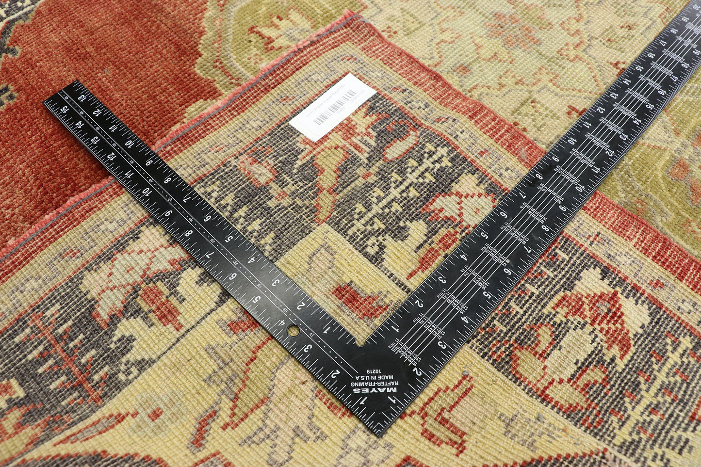 4 x 11 Vintage Oushak Runner 51660