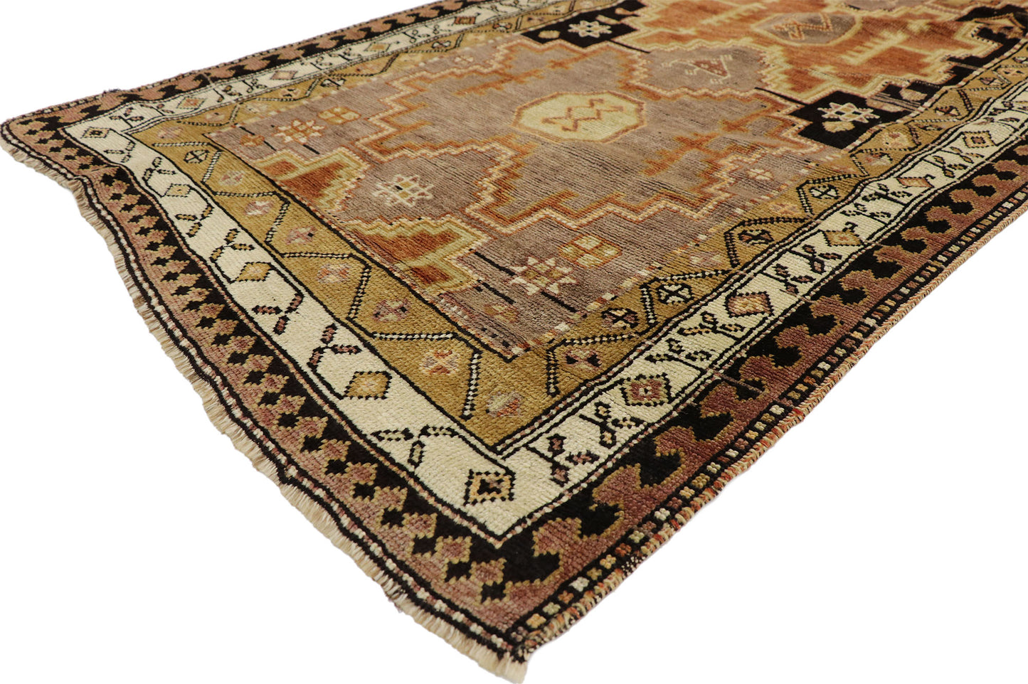 3 x 13 Vintage Oushak Rug 51661