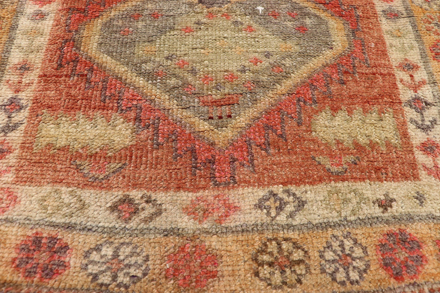 3 x 11 Vintage Oushak Rug 51665