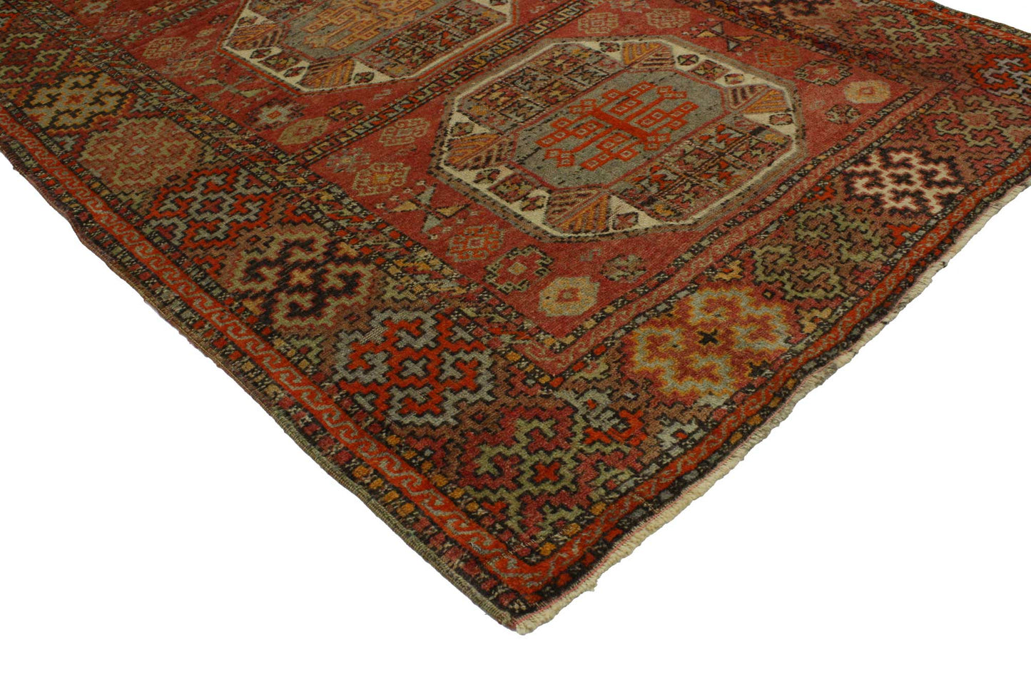 4 x 8 Vintage Oushak Rug 51677
