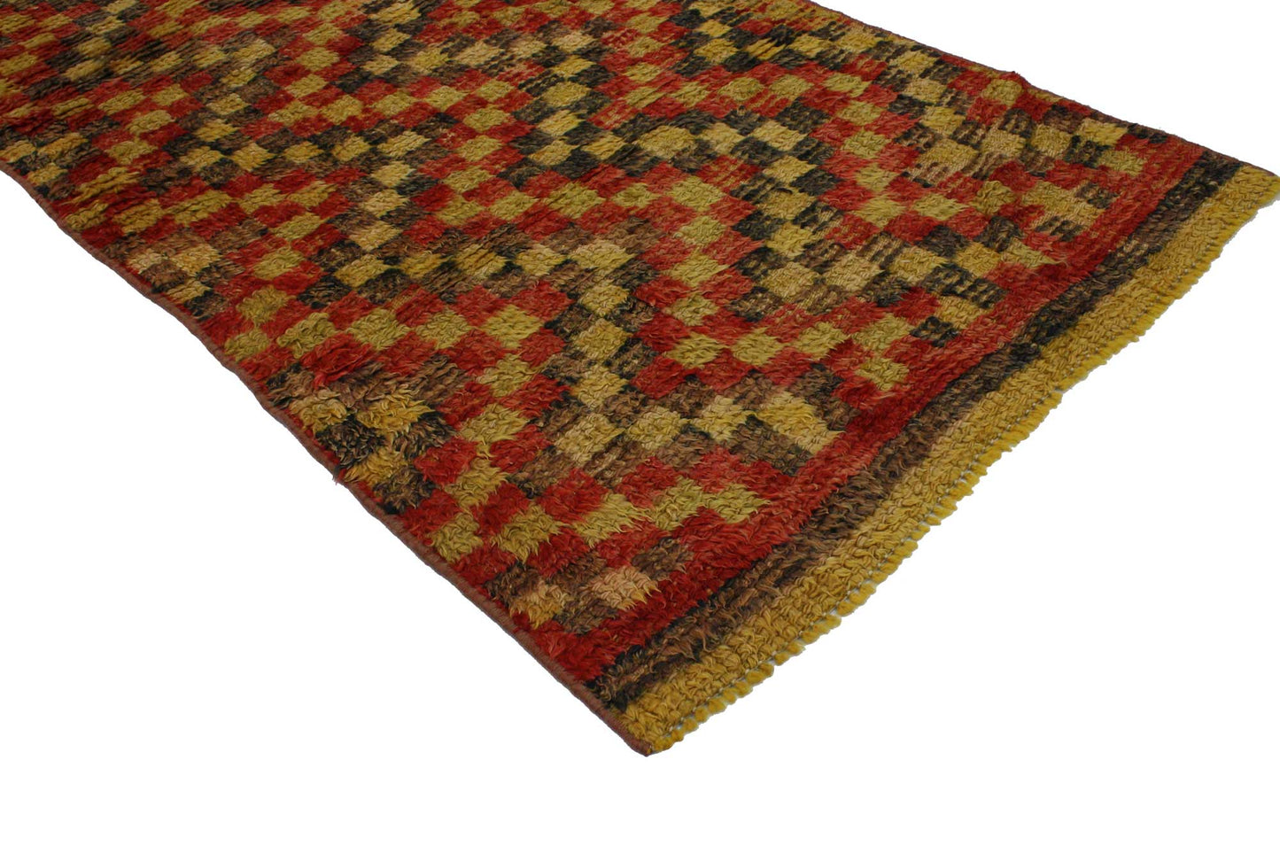 2 x 8 Vintage Turkish Tulu Rug 51682