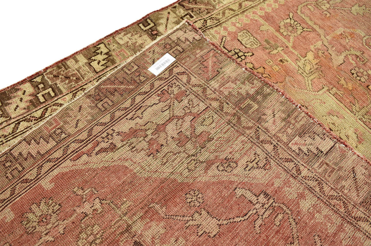 4 x 6 Vintage Turkish Oushak Rug 51691