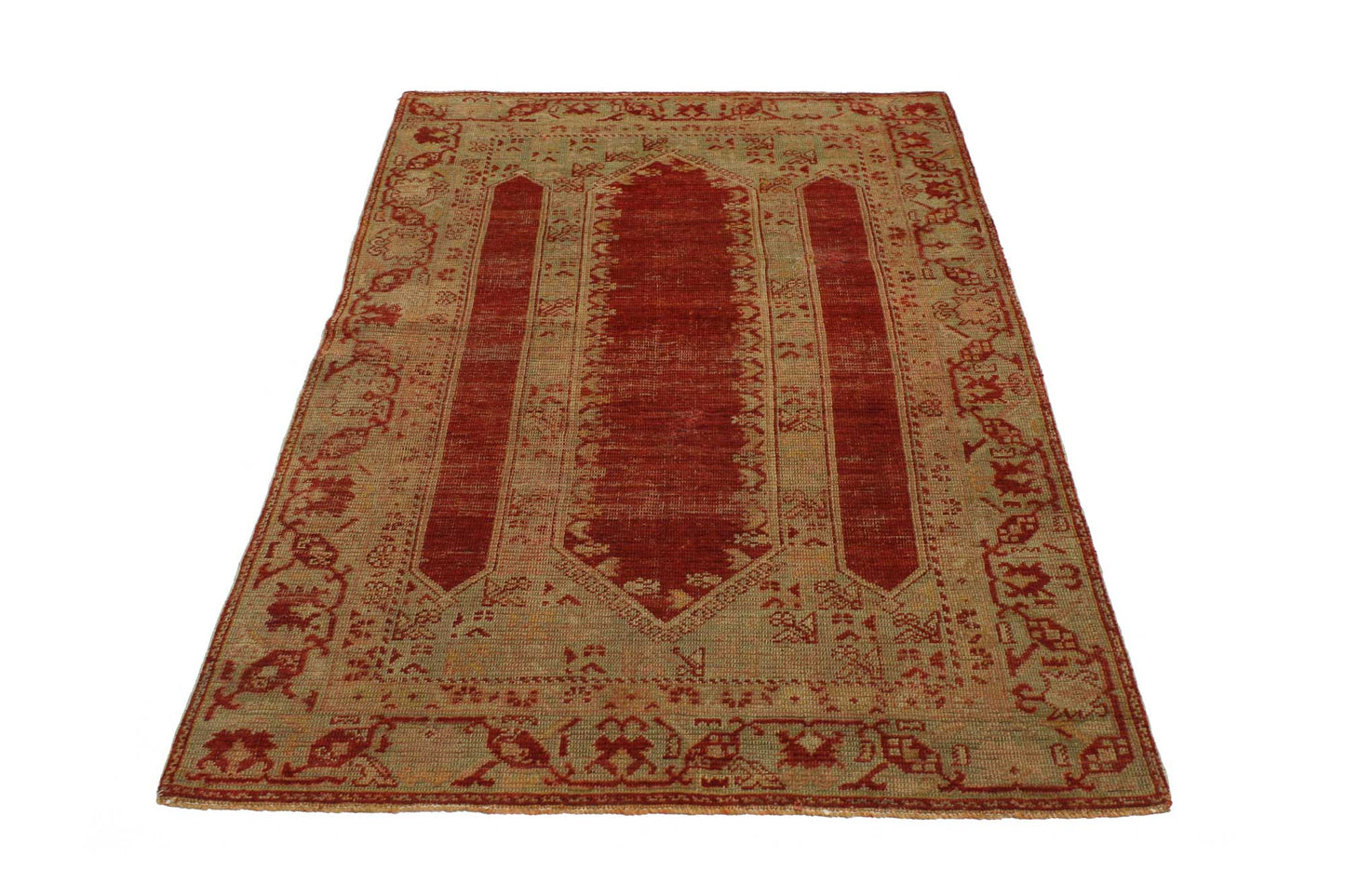 3 x 6 Vintage Turkish Prayer Rug 51696