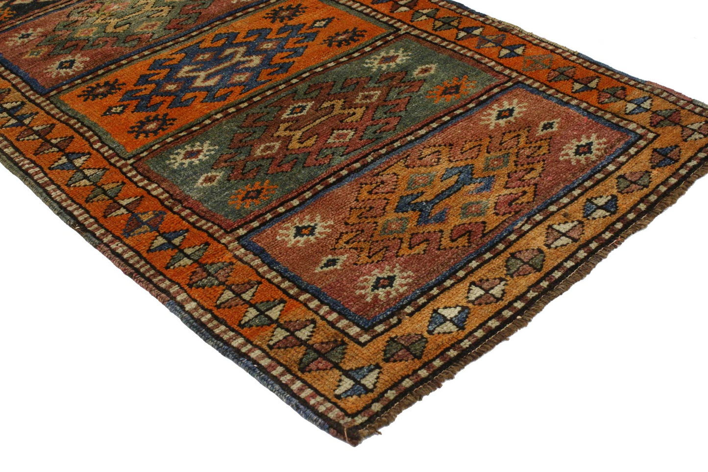 2 x 7 Vintage Oushak Rug 51710