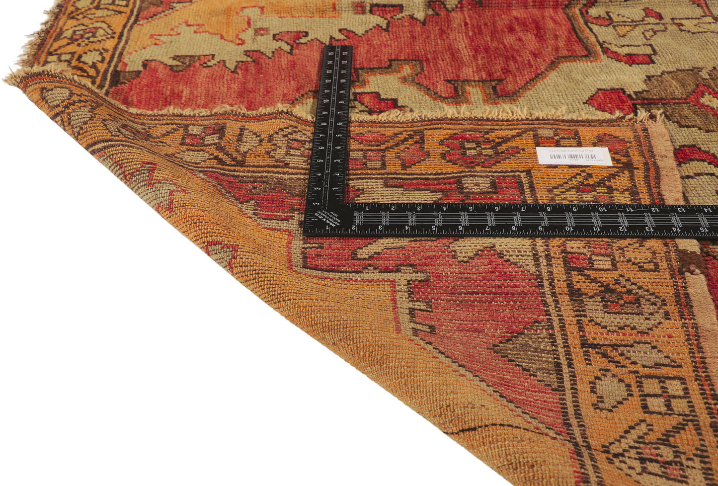 5 x 9 Vintage Turkish Oushak Rug 51728