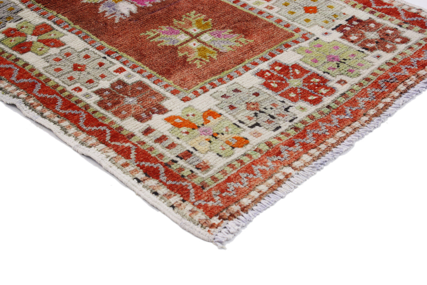 2 x 4 Vintage Turkish Oushak Rug 51770