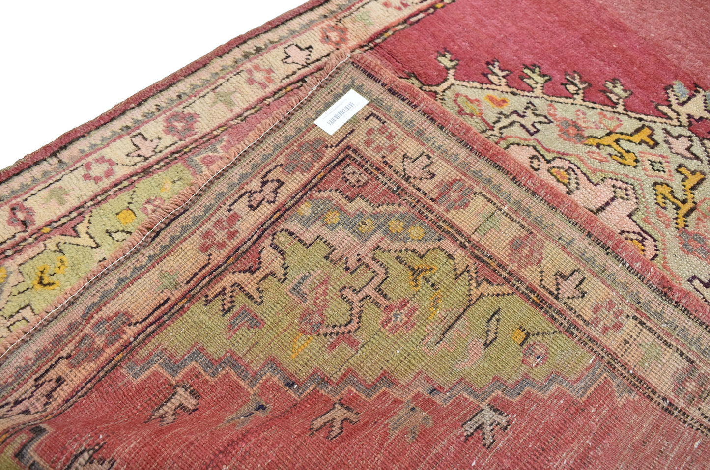 3 x 6 Vintage Turkish Oushak Rug 51779