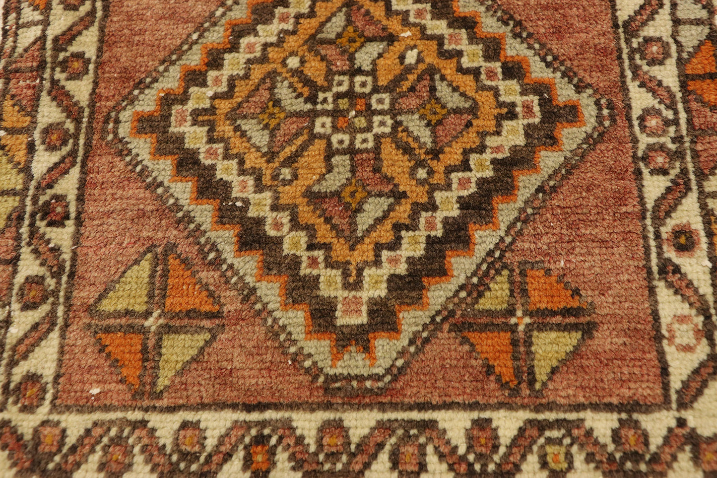 2 x 3 Vintage Turkish Yastik Rug 51814