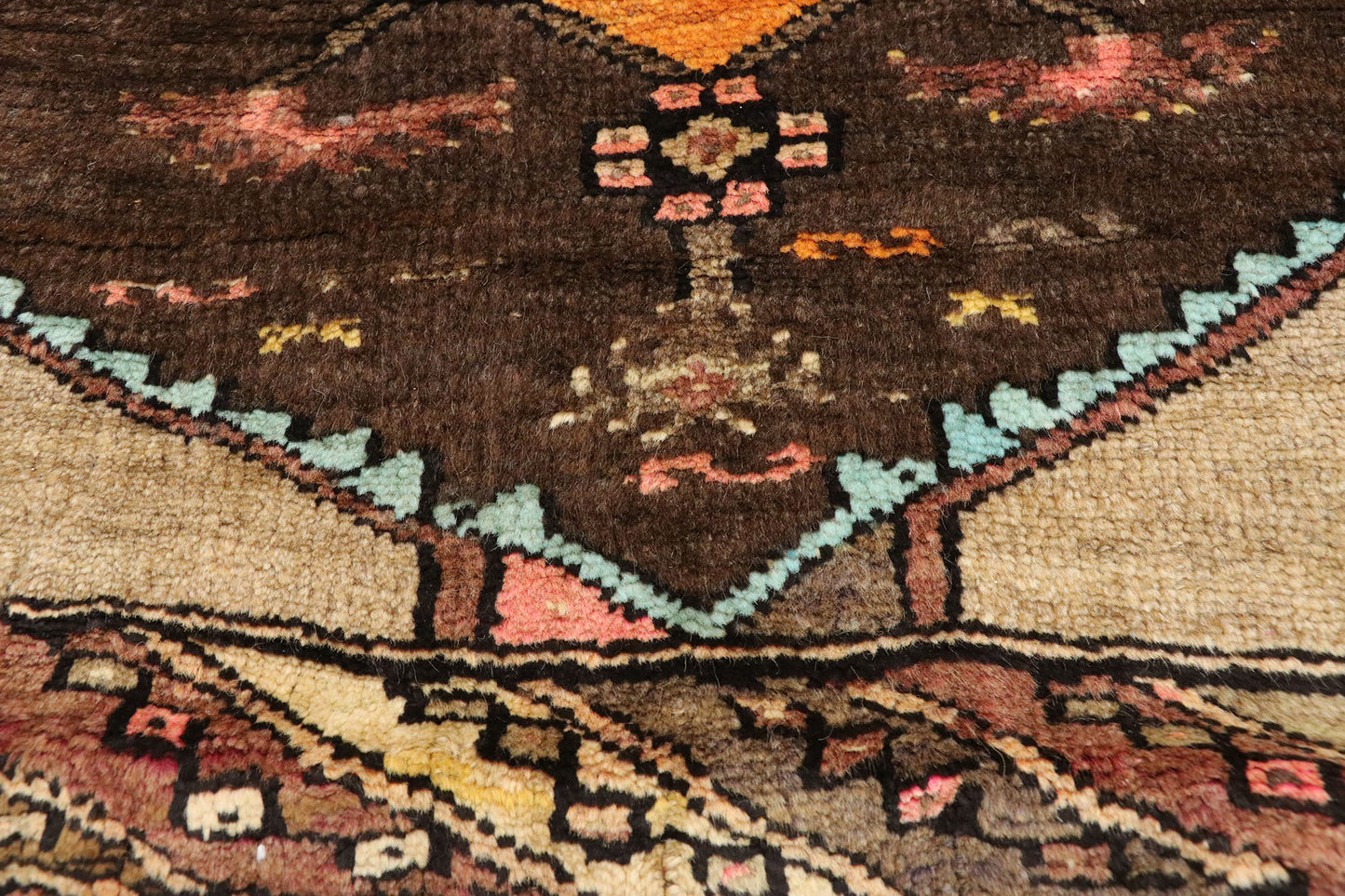 3 x 13 Vintage Turkish Oushak Rug 51842