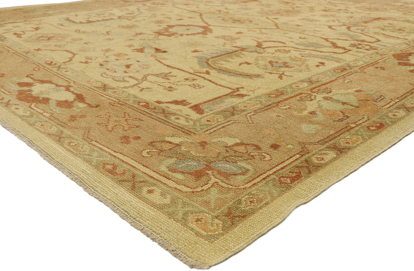 10 x 11 Modern Turkish Oushak Rug 51862