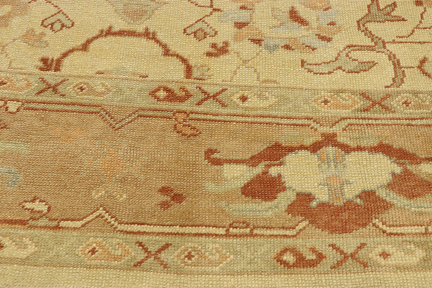 10 x 11 Modern Turkish Oushak Rug 51862