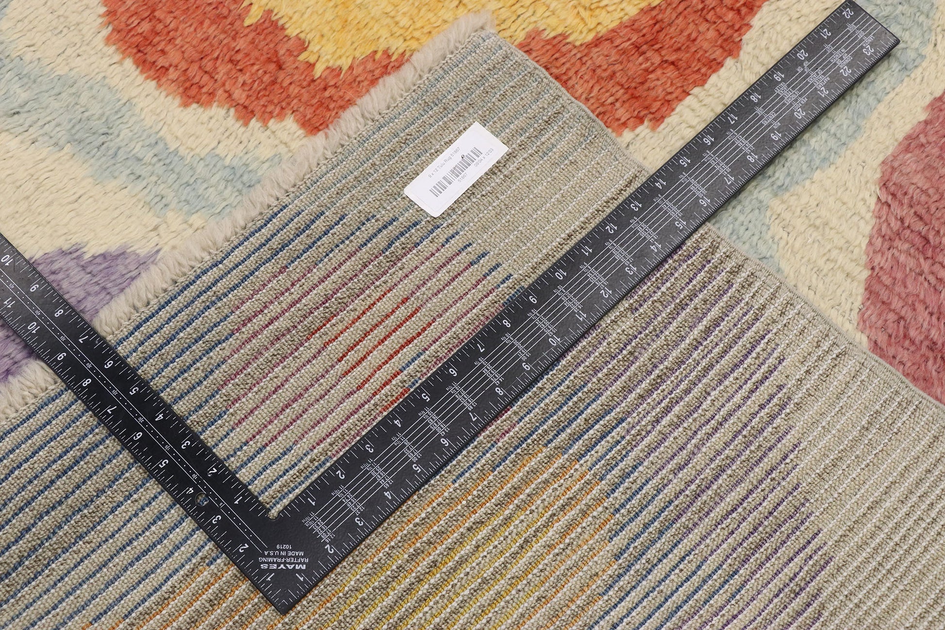 9 x 12 Contemporary Turkish Tulu Rug 51867