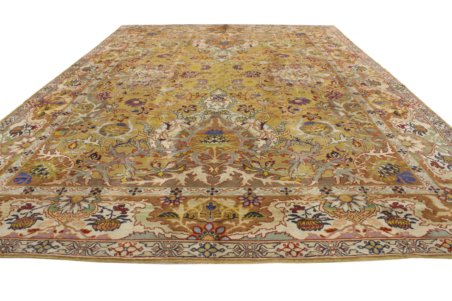 12 x 17 Antique Oushak Rug 51878