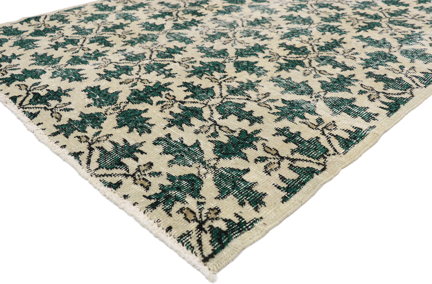 4 x 7 Vintage Turkish Sivas Rug 51938