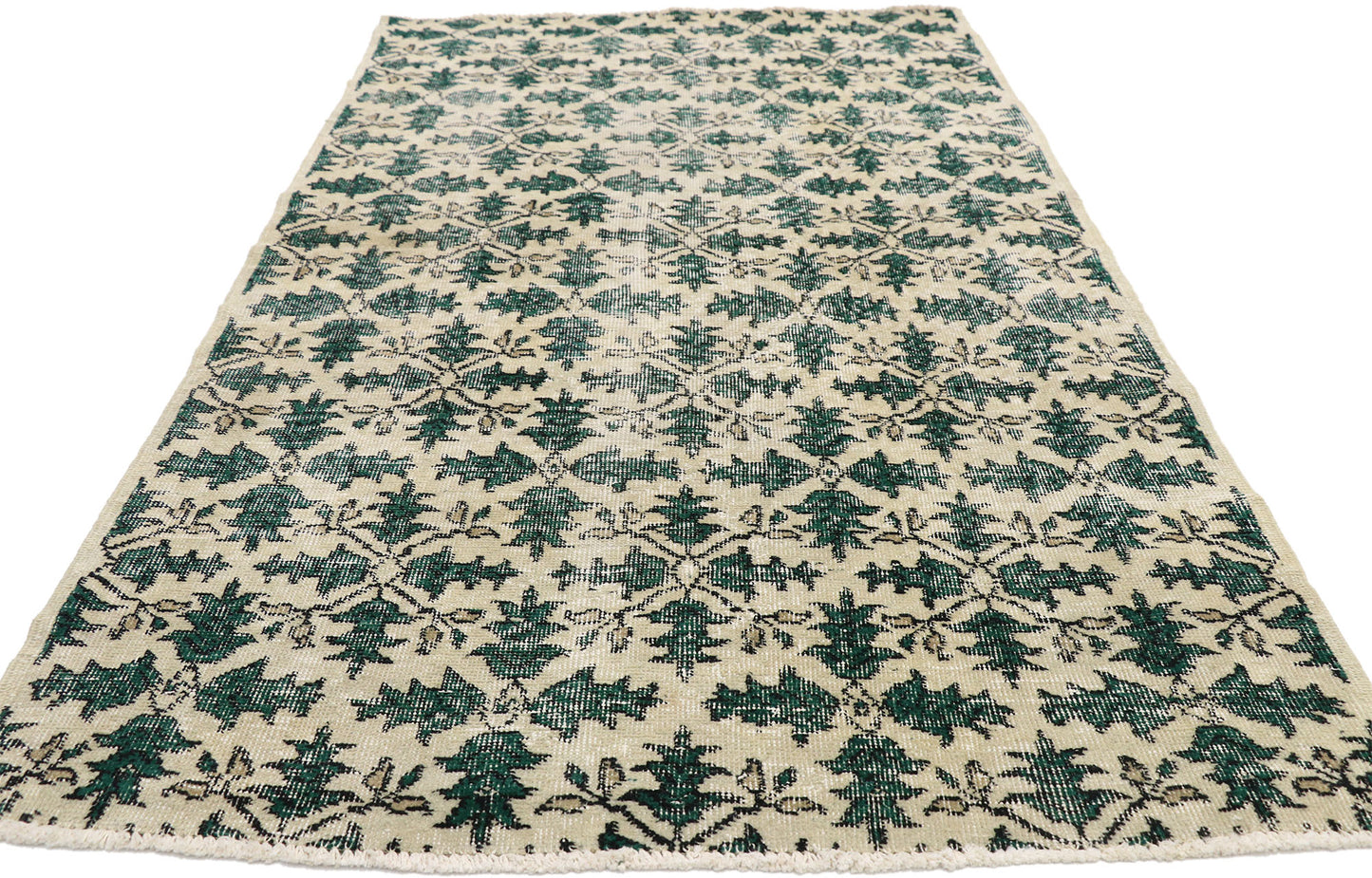 4 x 7 Vintage Turkish Sivas Rug 51938