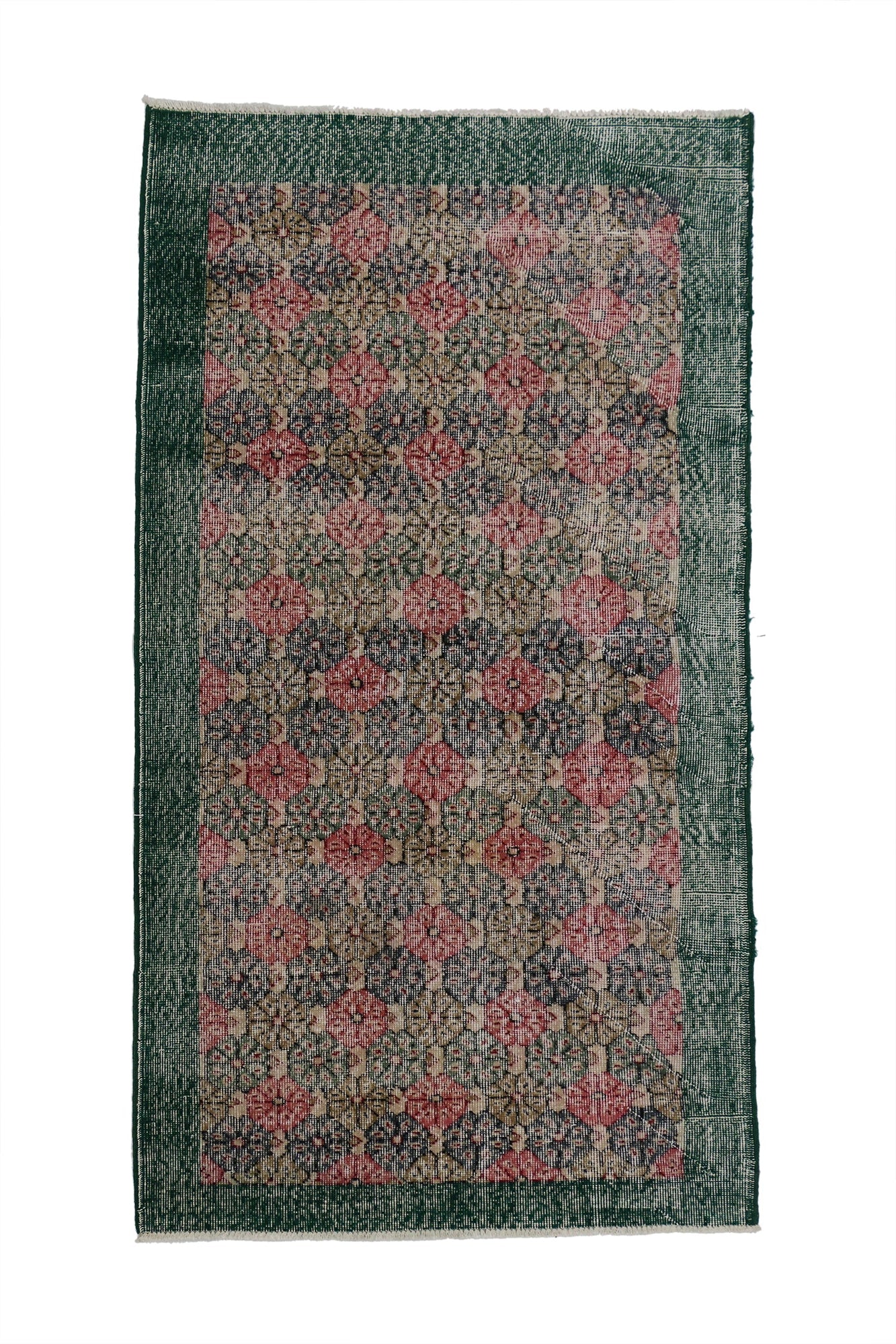4 x 7 Vintage Turkish Sivas Rug 51952