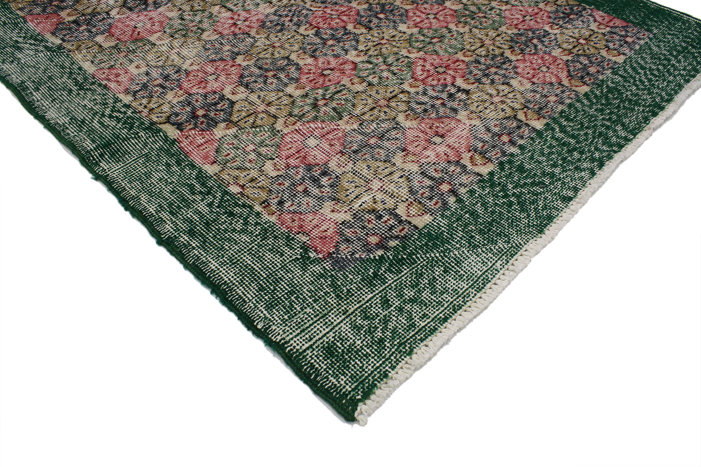 4 x 7 Vintage Turkish Sivas Rug 51952