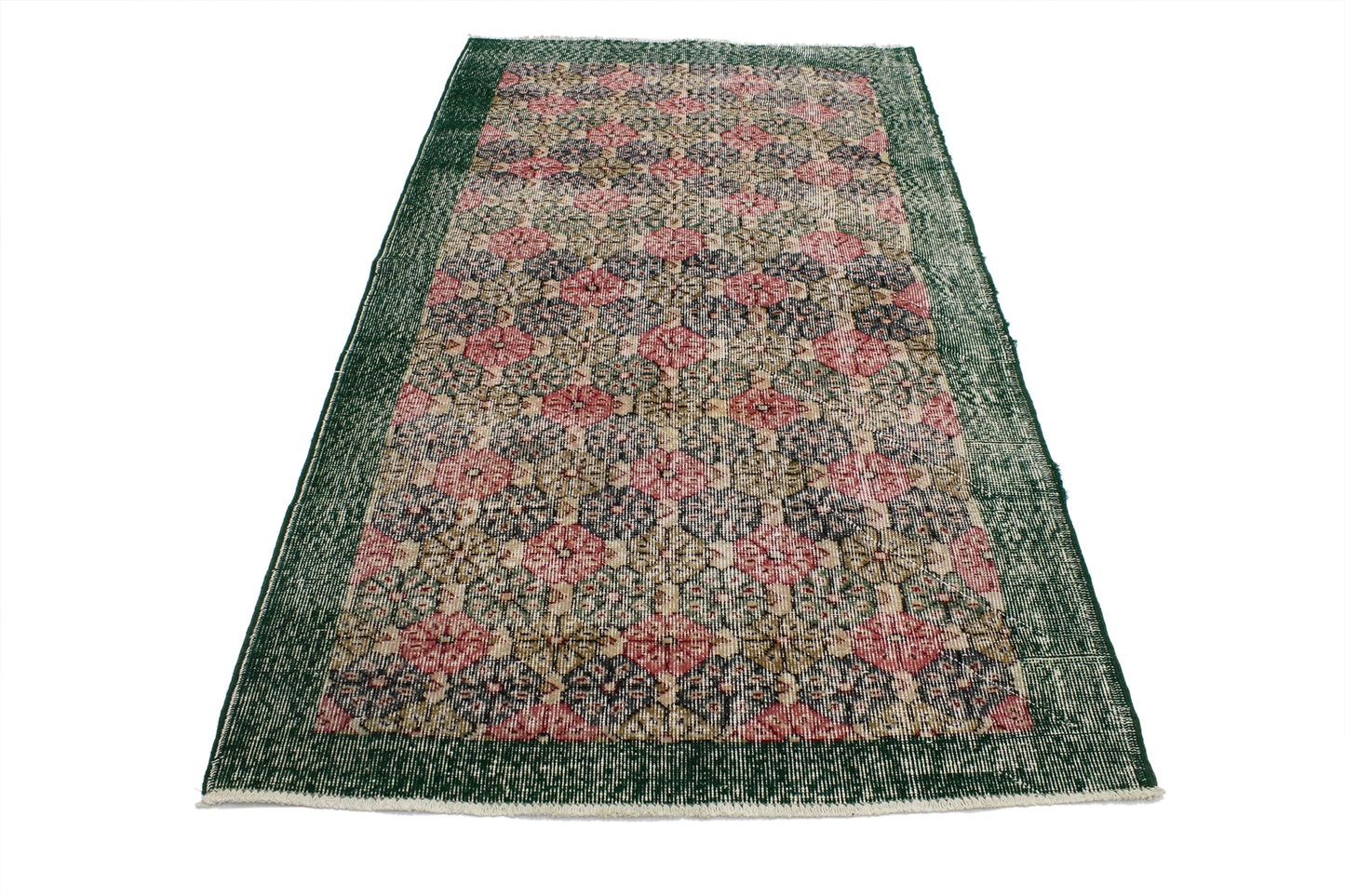 4 x 7 Vintage Turkish Sivas Rug 51952