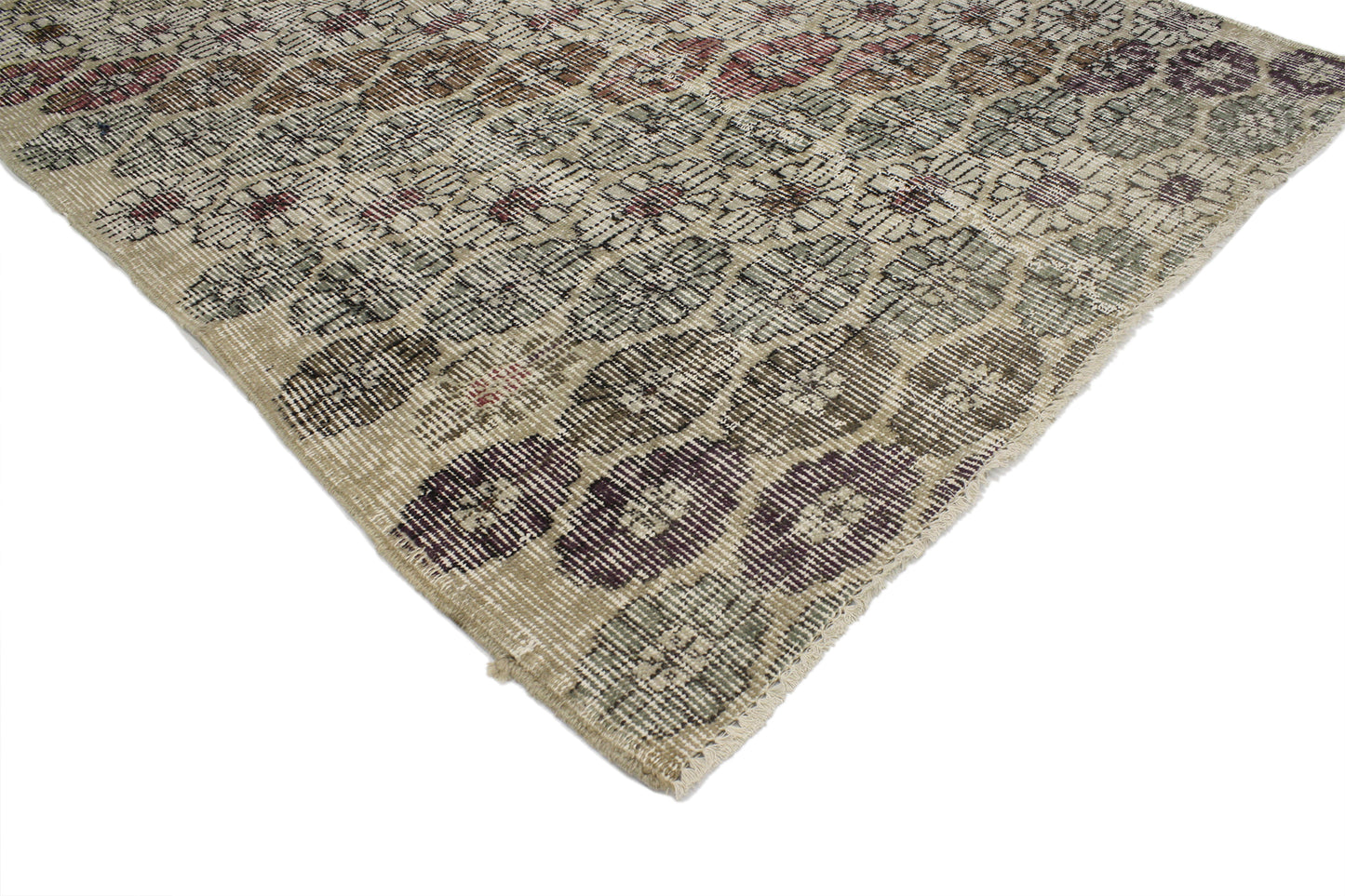 4 x 6 Vintage Turkish Sivas Rug 51960