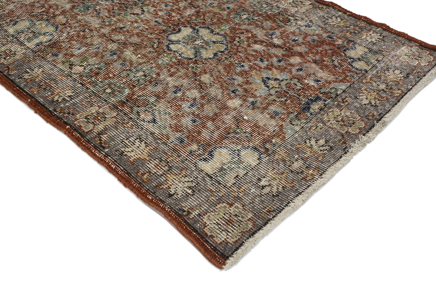 3 x 6 Vintage Turkish Sivas Rug 51967