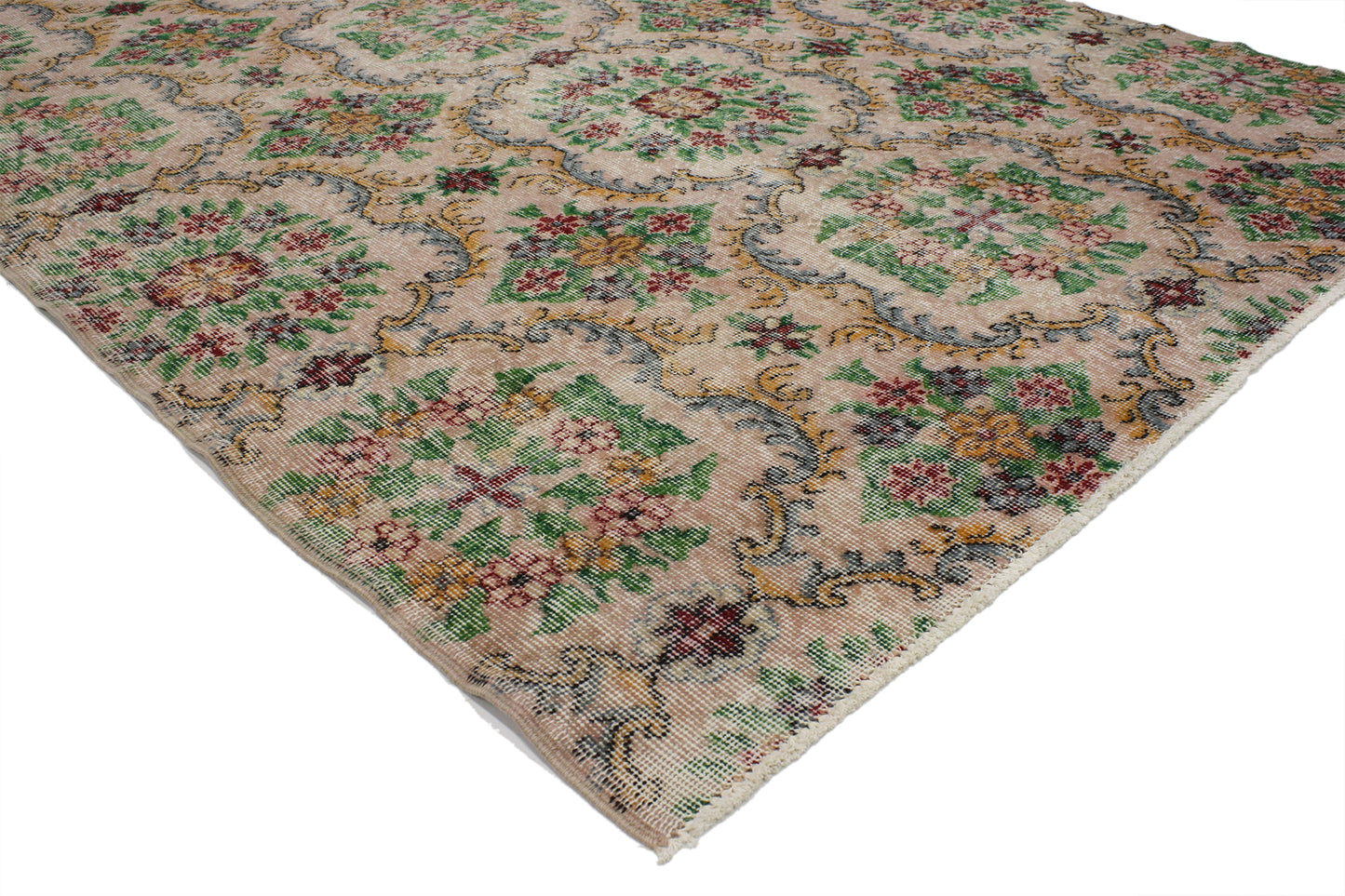 5 x 9 Vintage Turkish Sivas Rug 51992