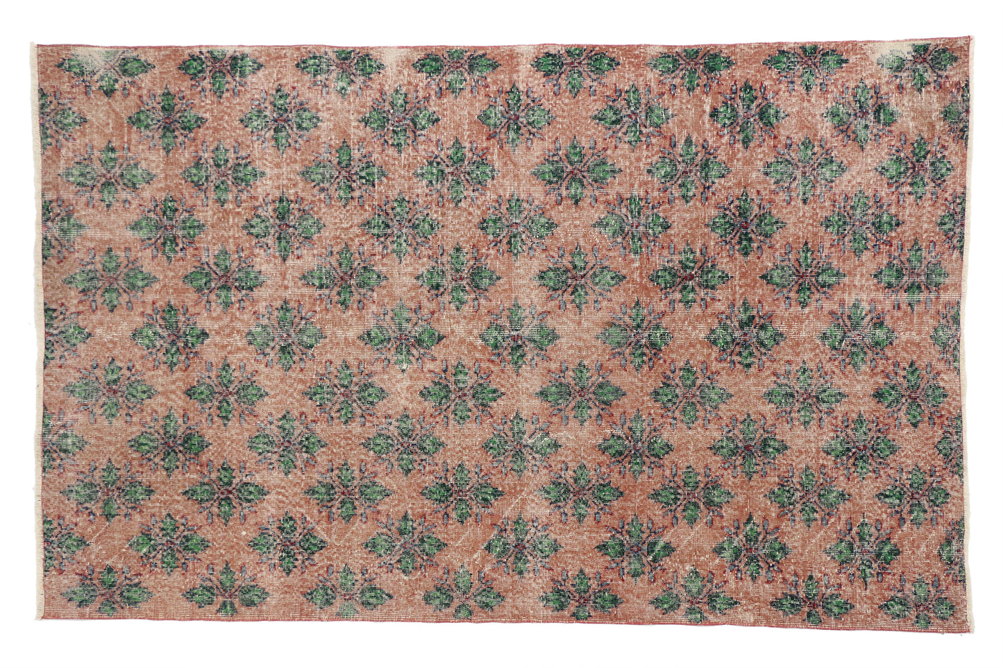6 x 9 Vintage Turkish Sivas Rug 52000