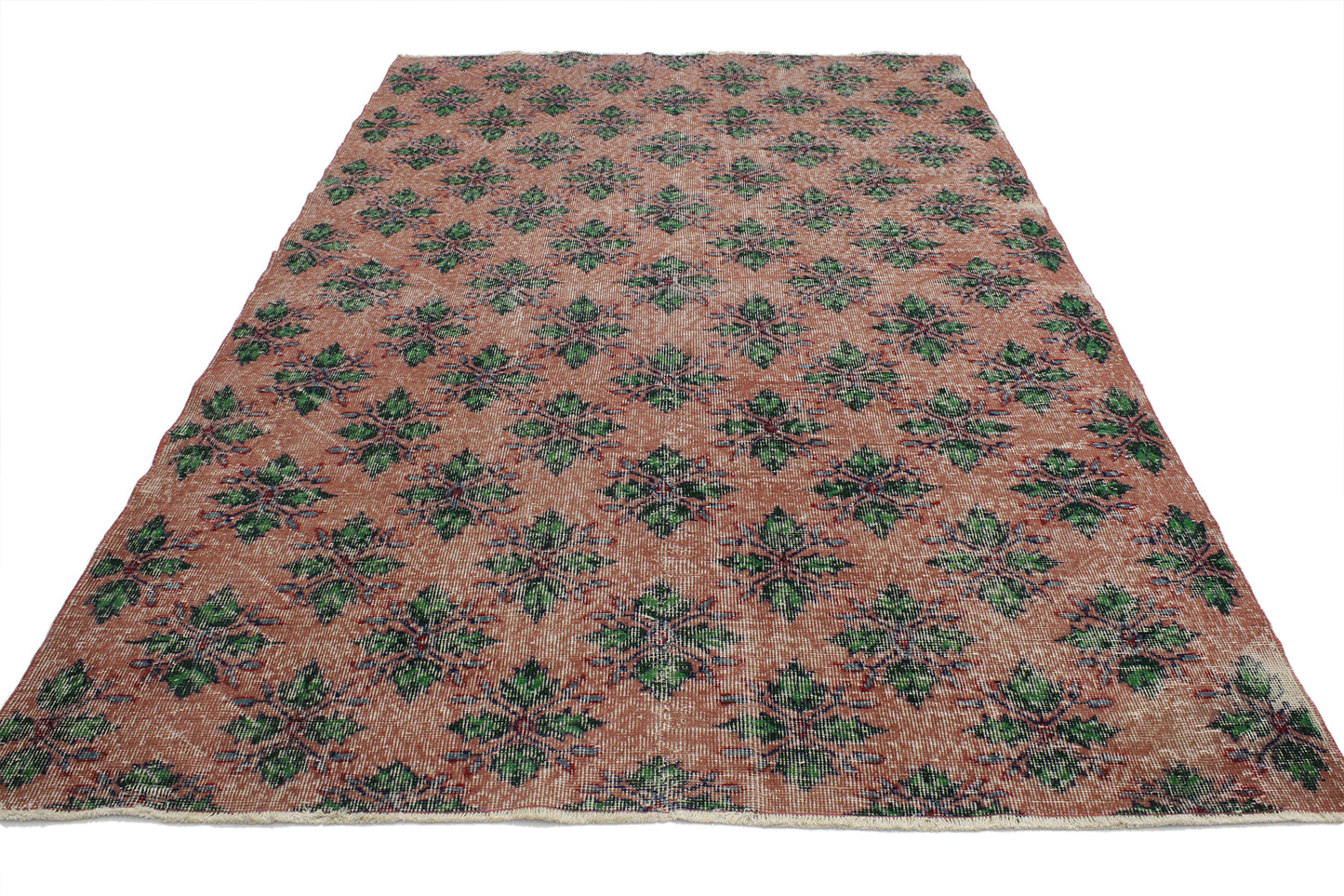 6 x 9 Vintage Turkish Sivas Rug 52000