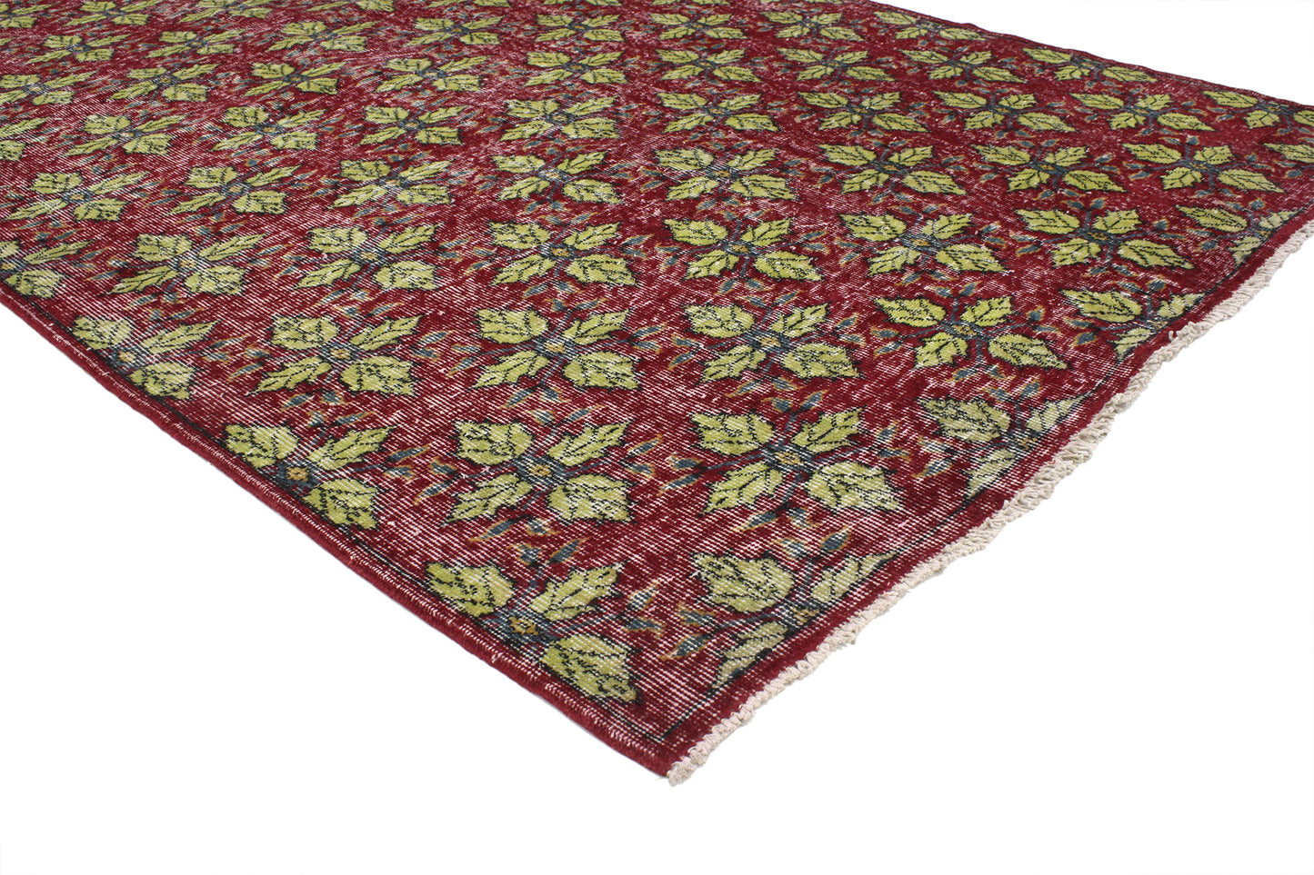 5 x 10 Vintage Turkish Sivas Rug 52016