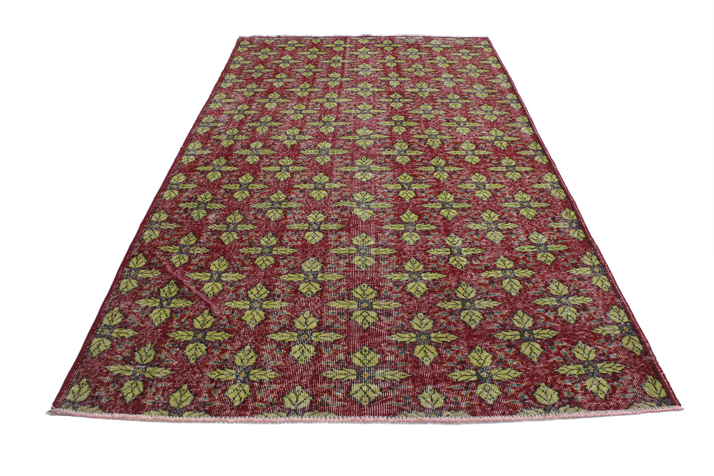 5 x 10 Vintage Turkish Sivas Rug 52016