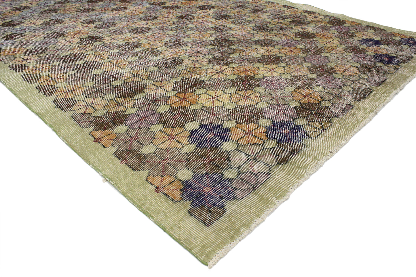 6 x 10 Vintage Turkish Sivas Rug 52023
