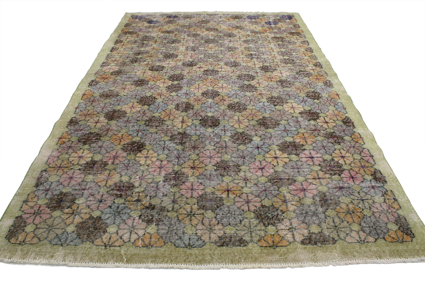 6 x 10 Vintage Turkish Sivas Rug 52023
